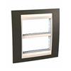 Schneider Electric UNICA DEKO UND TRAGRAHMEN 2X4 CACAO/BEIGE -Art. MGU48.424.571