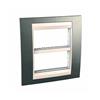 Schneider Electric UNICA DEKO UND TRAGRAHMEN 2X4 CAVA/BEIGE -Art. MGU48.424.524