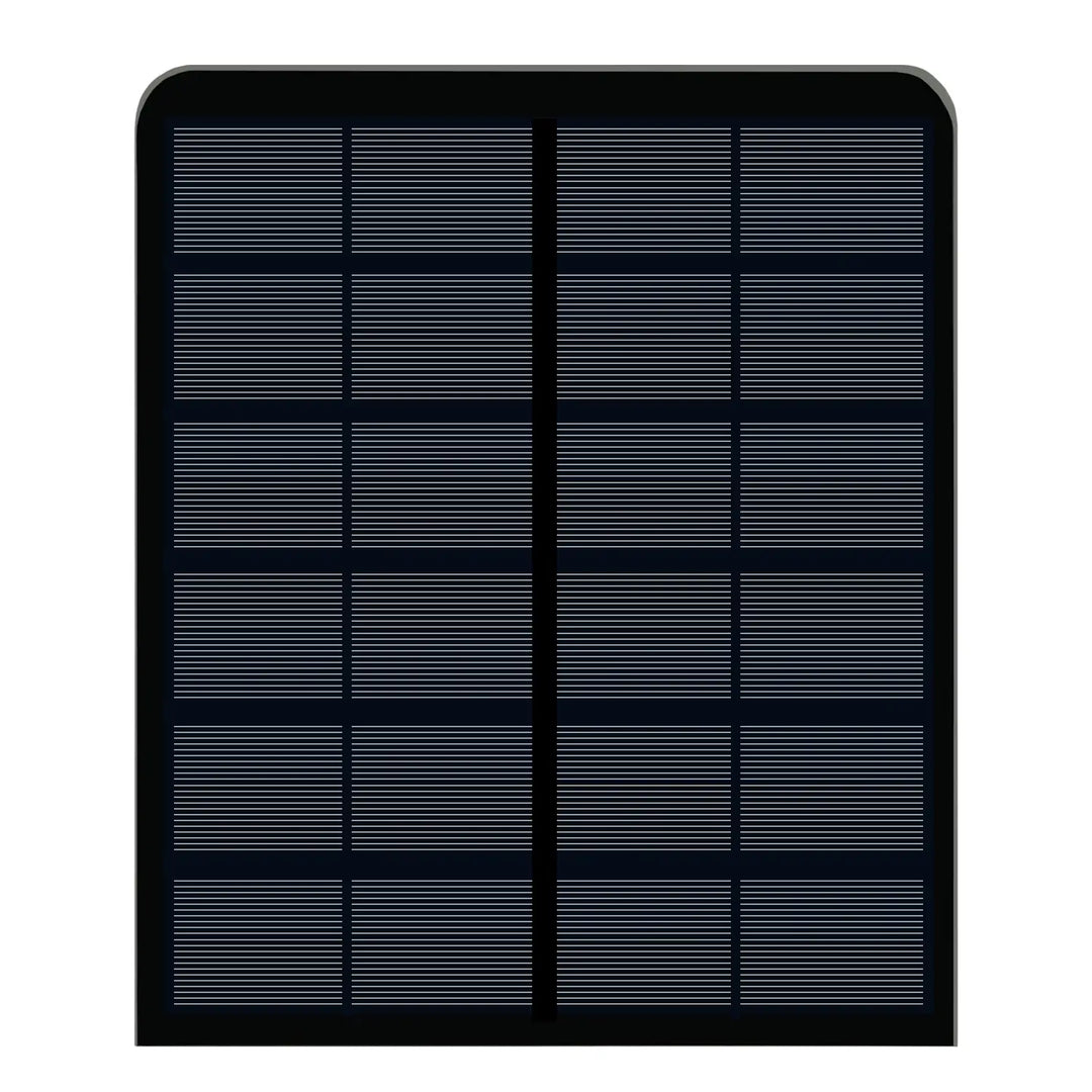 Schwarz Solarmodul 4W