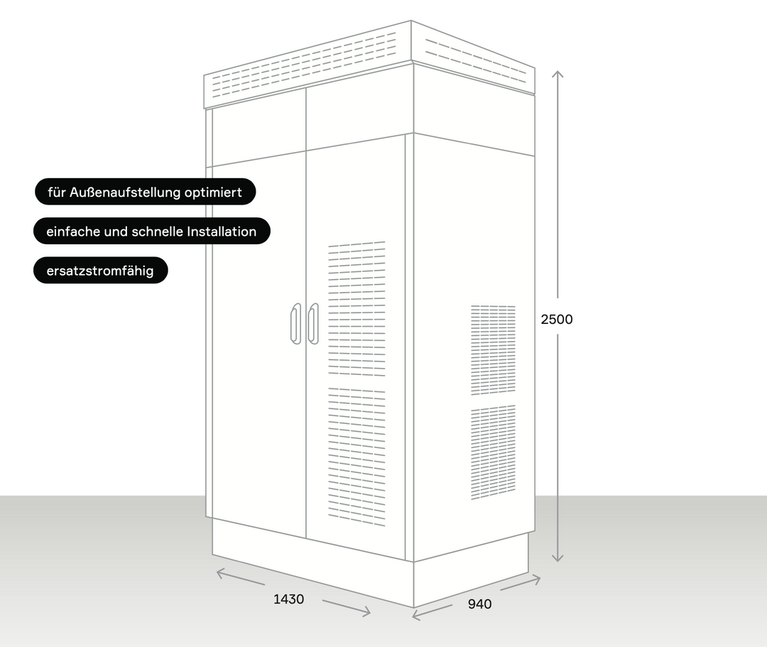 ads-tec Energy Gewerbespeicher PowerBooster GSS0813