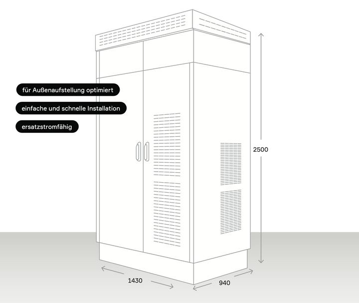 ads-tec Energy Gewerbespeicher PowerBooster GSS0813