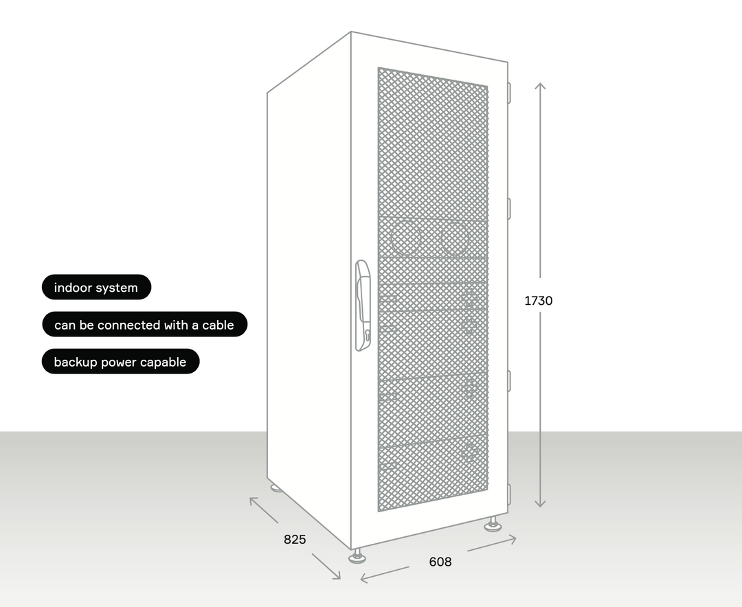 ads-tec Energy Gewerbespeicher StorageRackSystem SRS2543