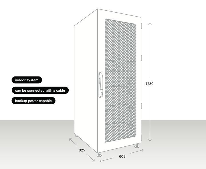 ads-tec Energy Gewerbespeicher StorageRackSystem SRS2543