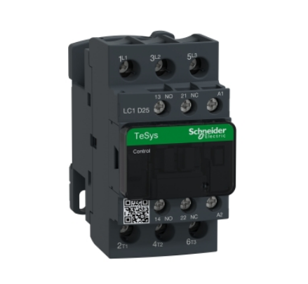 Schneider Electric LC1D25U7Contactor, TeSys Deca