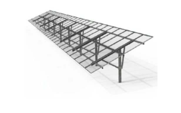 V Star Solar Energy - Montagesysteme - Seasonal Tilt Structure Dual Panel - Art. 10479