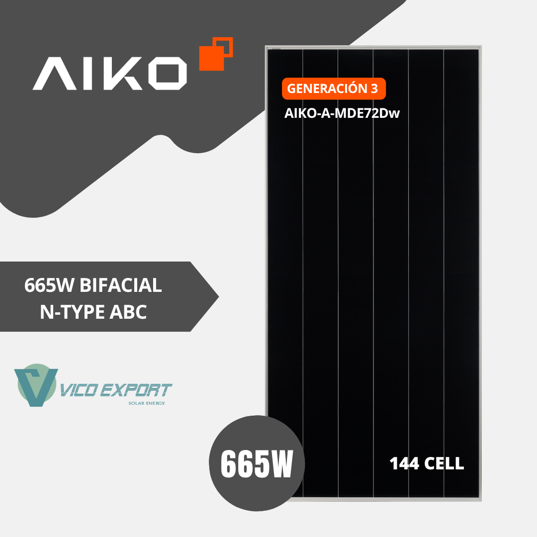 PV-Modul 665W Aiko Solar N-Type ABC (AIKO-A-MDE72Dw)