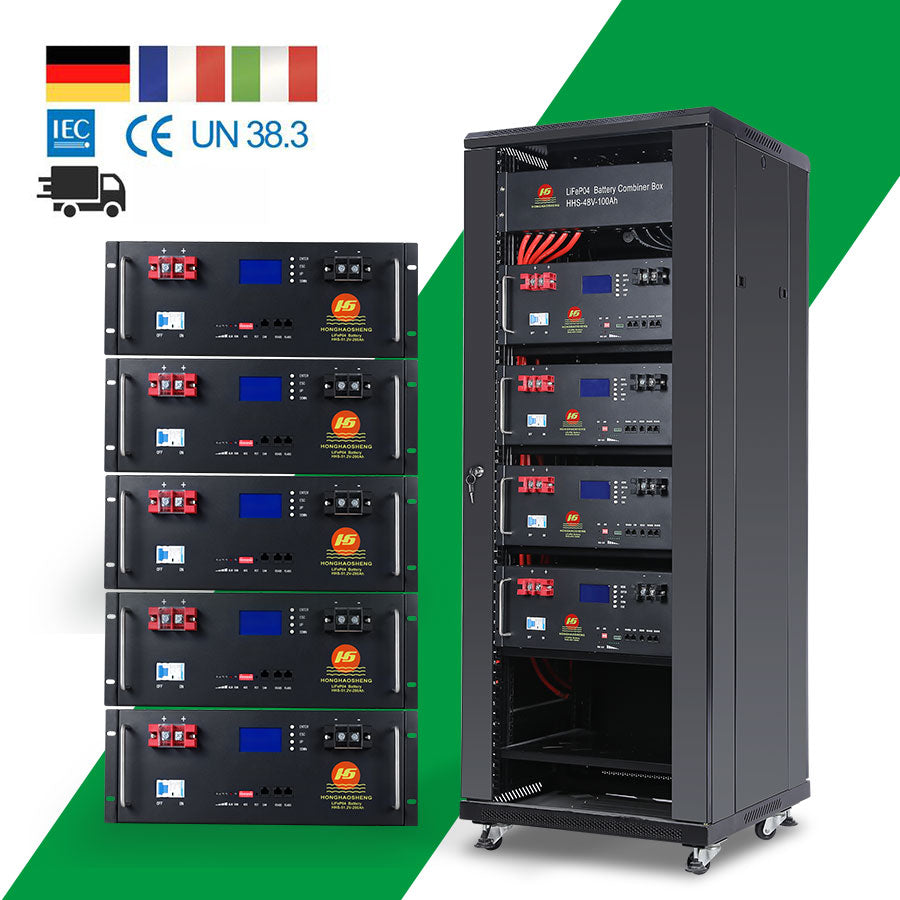 Shenzhen HongHaosheng Electronics Co., Ltd. - Speicher - Server Rack Batteries (Rack Mounted Battery) 5-... HHS-SR48500 - Art. 29406