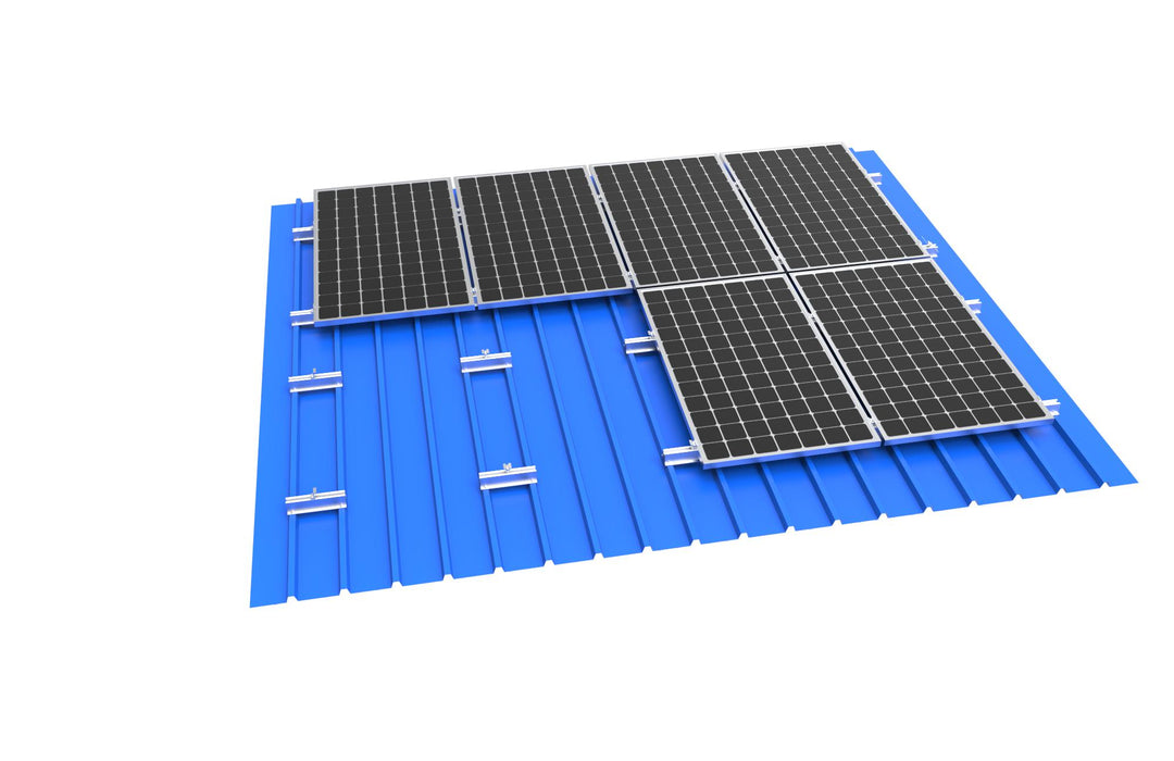 Xiamen Panelroof PV Technology Co.,Ltd. - Montagesysteme - Short Rail Metal Roof Mounting Metal Roof Mounting - Art. 10021