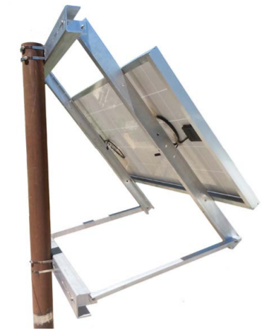 SunWize Power & Battery, LLC - Montagesysteme - Side of Pole Mounts 1-Mod - Art. 6155