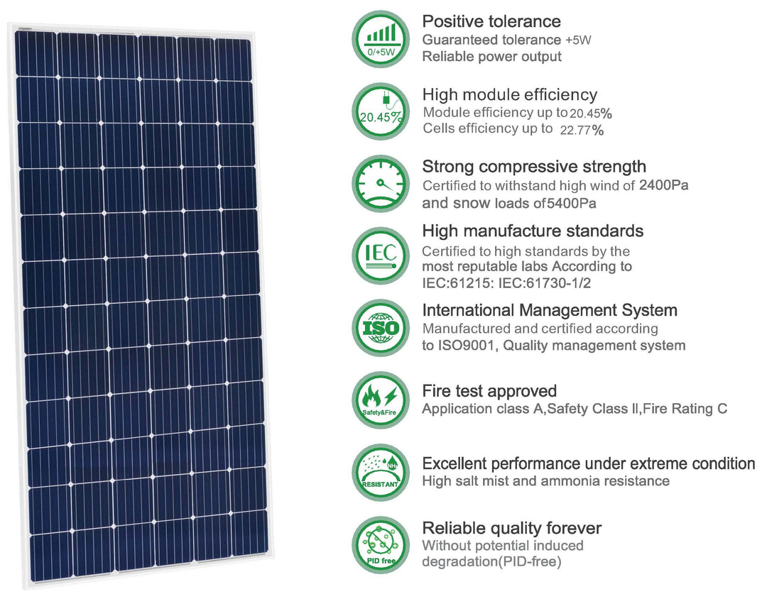 Suzhou Simax Green New Energy Co., Ltd. - Solarmodul - Simax 158 SM672-385-405W SM672-390 - Art. 187443