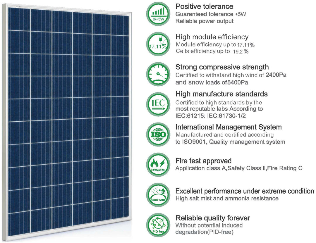 Suzhou Simax Green New Energy Co., Ltd. - Solarmodul - Simax 158 SP660-270-285W SP660-275 - Art. 187439