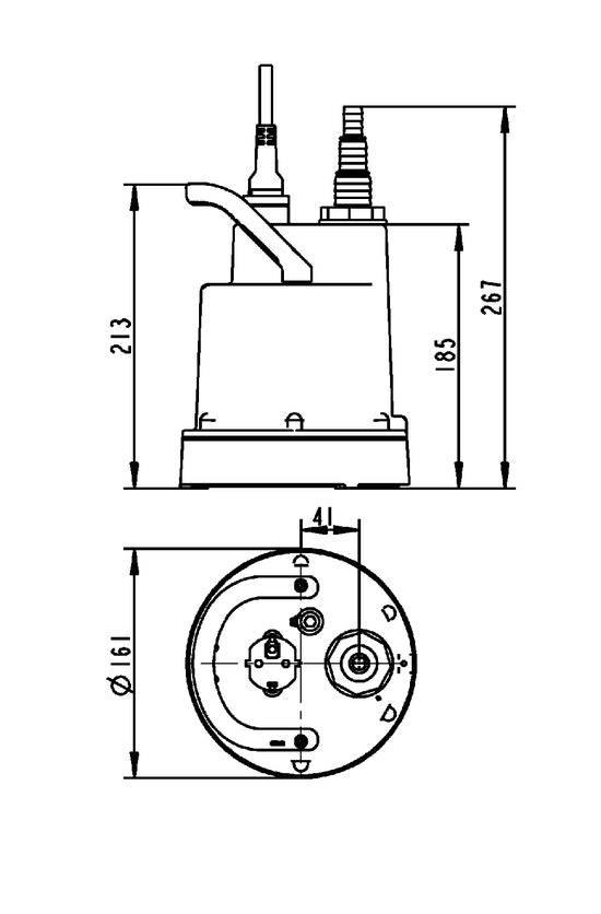 JUNG PUMPEN SIMER - Art. OD6601G-05