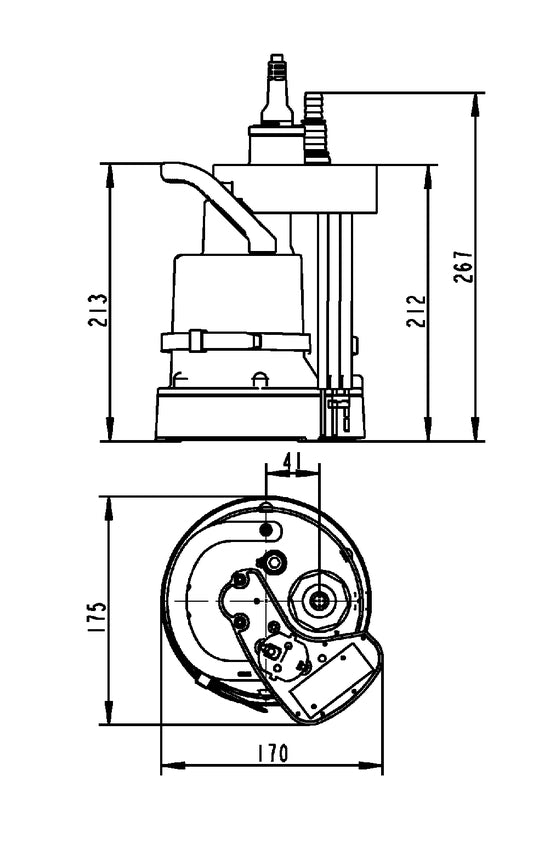 JUNG PUMPEN SIMER - Art. OD6601G-05
