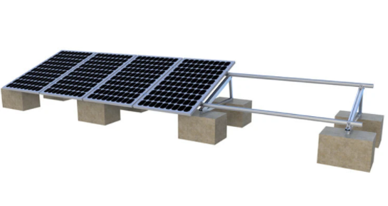 Sunice Solar Pte Ltd - Montagesysteme - Small Size Flat Roof Mounting Small Size Flat Roof Mounting - Art. 9178