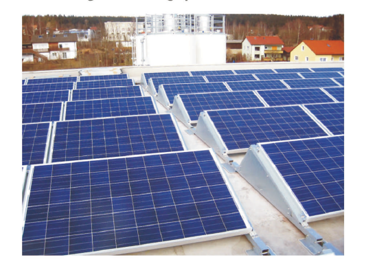 Jiangyin Weihang Energy Technology Co., Ltd. - Montagesysteme - SolaStrut Flat Roof Solar Ballast East West SolaStrut SolarBallast II - Art. 10291