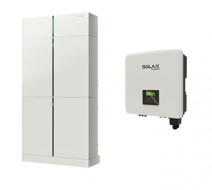 SolaX Power Solarspeicher T-BAT H 6.0 + X3-Hybrid 6.0-D G4.2 + Dongle HV-Speichersystem, 5,5 kWh nutzbar, 3-phasig