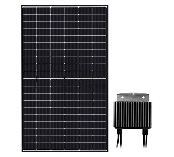 SolarEdge Solarmodul SPV375-R60JWMG Mono Perc 375W Schwarzer Rahmen mit integriertem Leistungsoptimierer