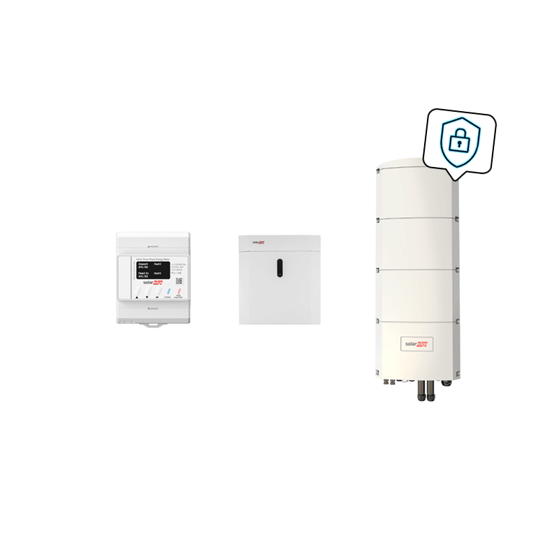 SolarEdge Home Paket mit SE8K-RWB48 + 4,85 kWh