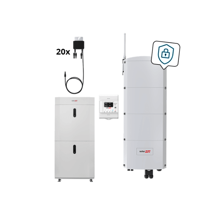 SolarEdge Single Kit 8 kW mit 9,7 kWh für CH