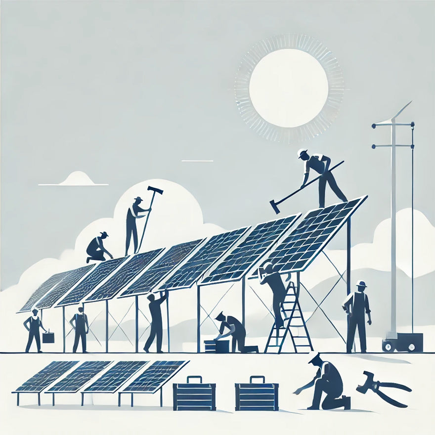 Solaranlage maintenance