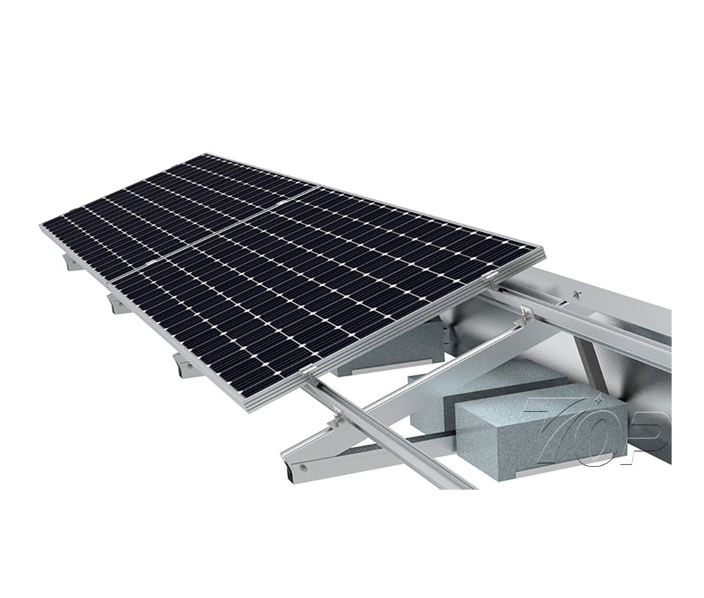 Xiamen TopFence Co., Ltd. - Montagesysteme - Solar Ballast Mounting Bracket for Flat Roof TF00406 - Art. 9232