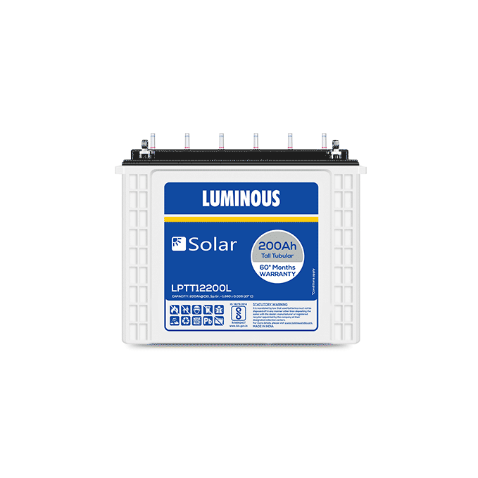 Luminous Power Technologies Pvt. Ltd. - Speicher - Solar Battery 12V 200Ah LPTT12200L - Art. 32569