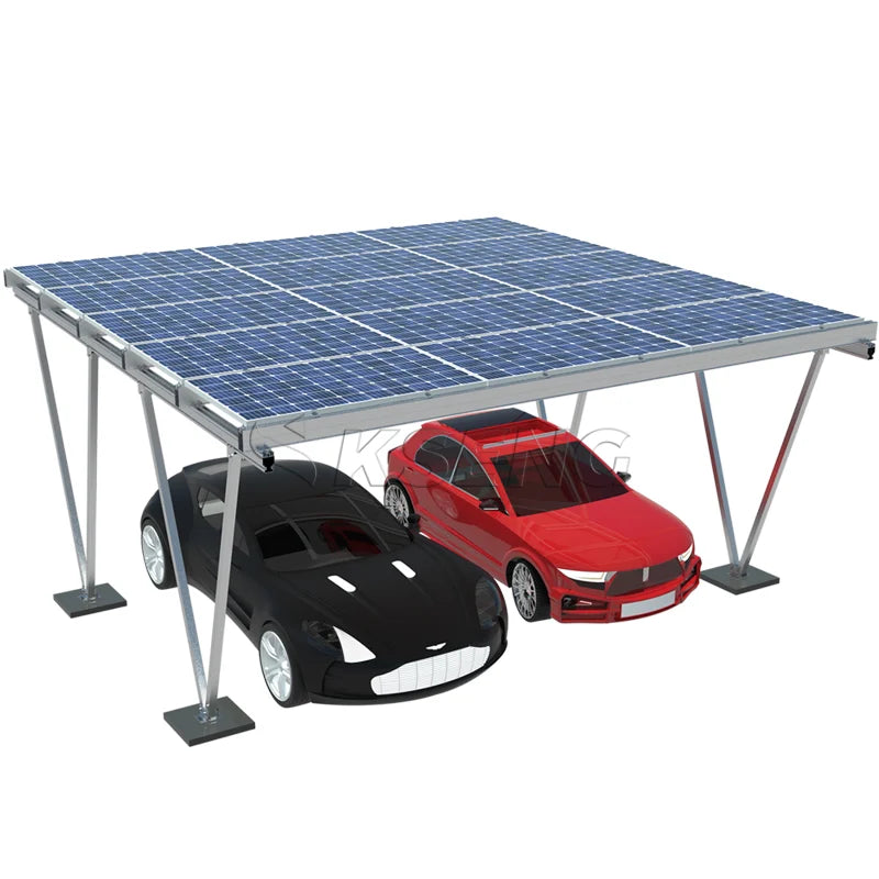 Xiamen Kseng Metal Tech Co., Ltd. - Montagesysteme - Solar Carport Mounting Sytsem With Waterproof D... Solar Carport Mounting Sytsem With Waterproof Design - Art. 8190