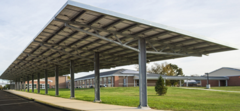 Patriot Solar Group - Montagesysteme - Solar Carport Structure Solar Carport Structure - Art. 3701