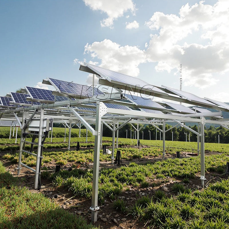 Xiamen Kseng Metal Tech Co., Ltd. - Montagesysteme - Solar Farm Agriculture Mounting Structure Solar Farm Agriculture Mounting Structure - Art. 7909