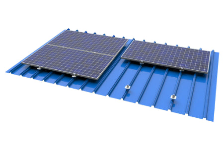 Zhejiang Haina Solar Tech Co., Ltd. - Montagesysteme - Solar Metal Roof Mounting System Solar Metal Roof Mounting System - Art. 9626