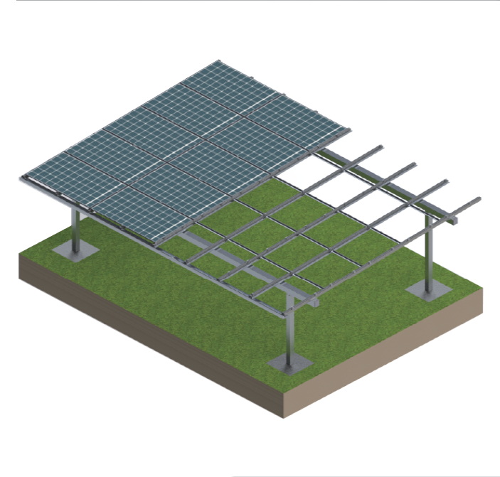 Soeasy (Xiamen) Photovoltaic Technology Co.,Ltd. - Montagesysteme - Solar Mounting Carport Structures Frame-CAC Soeasy Solar Mounting Carport Structures Frame-CAC - Art. 8066