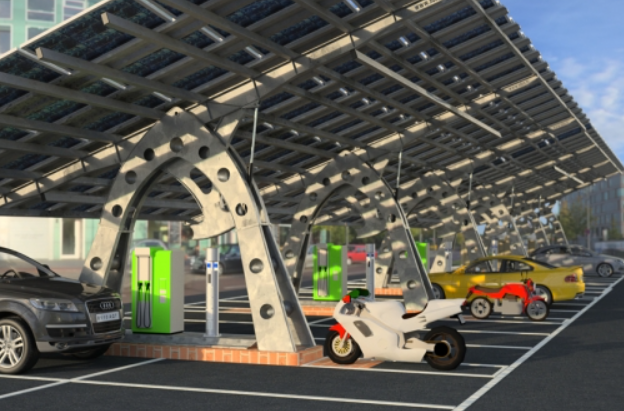 Aplicaciones de Energías Sustitutivas S.L. - Montagesysteme - Solar Parking Solar Parking - Art. 10498