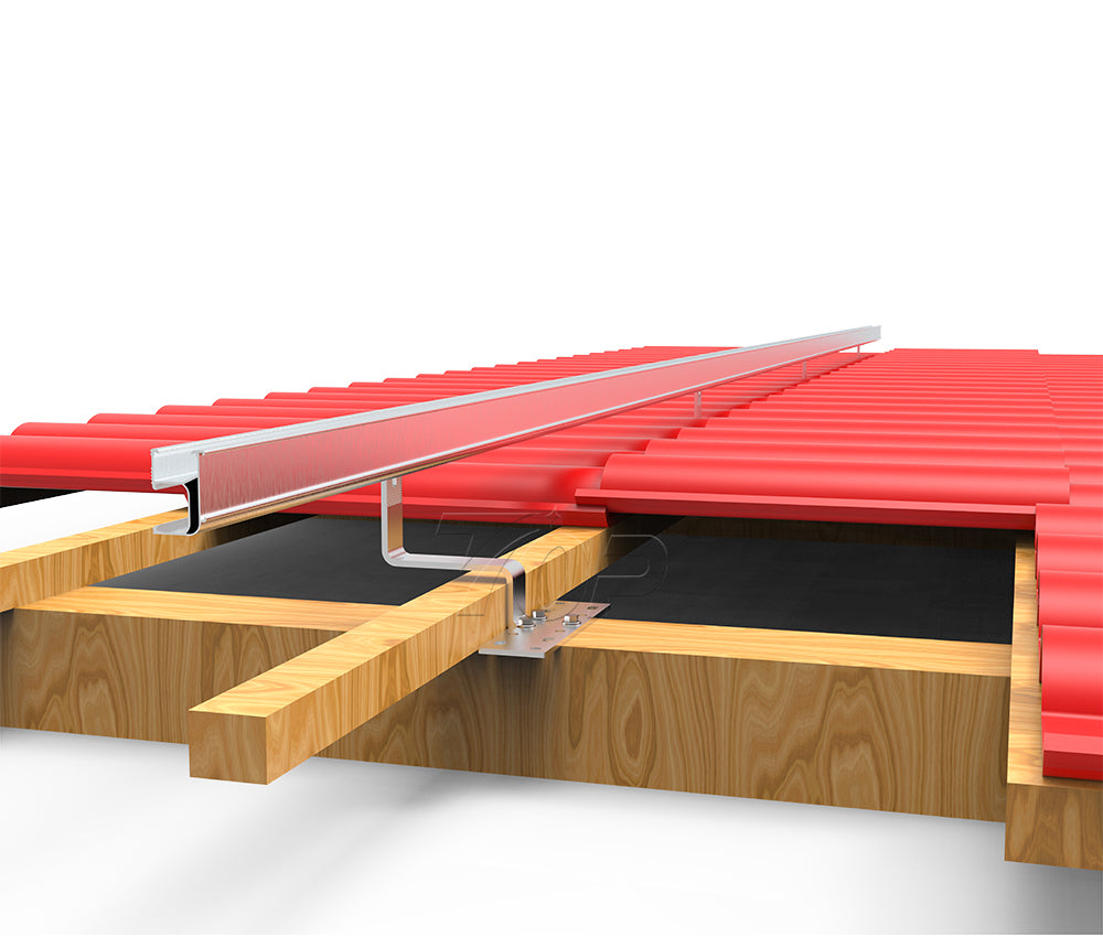 Xiamen TopFence Co., Ltd. - Montagesysteme - Solar Roof Mounting System for Tile Roof TF-Tile-F001 - Art. 9091