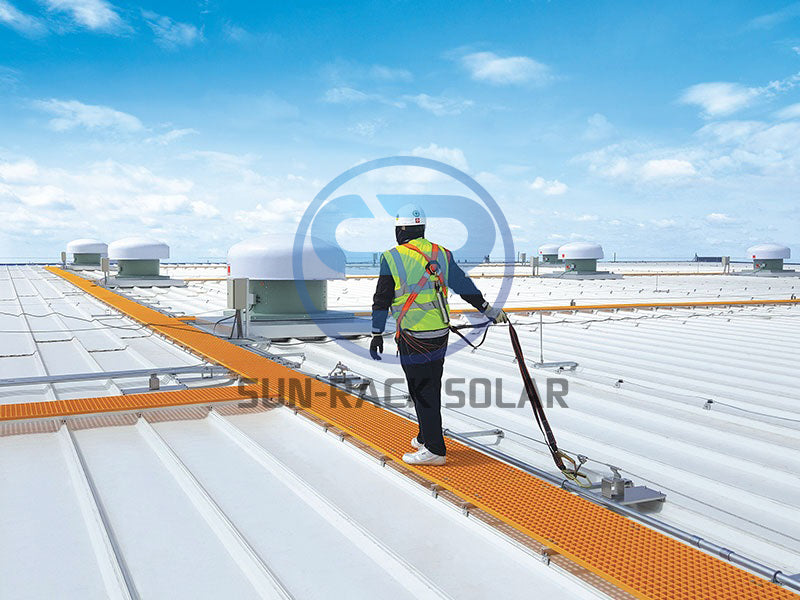 Sun-Rack New Energy Technology Co., Ltd - Montagesysteme - Solar Rooftop Walkway Solar PV Rooftop Walkway - Art. 9170