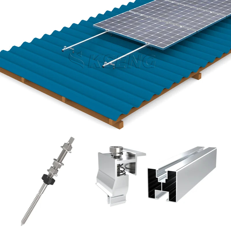 Xiamen Kseng Metal Tech Co., Ltd. - Montagesysteme - Solar panel mounting bracket metal roof solar panel mounting bracket metal roof - Art. 7717