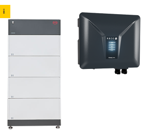 BYD + KACO Solarspeicher B-BOX HVM 11.0 + BLUEPLANET HYBRID 10.0 NH3-M3