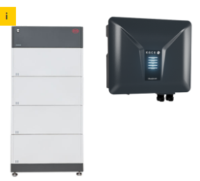 BYD + KACO Solarspeicher B-BOX HVM 11.0 + BLUEPLANET HYBRID 8.0 NH3-M3