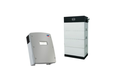 Solarics_BYD + SMA Solarspeicher B-BOX LVS 12.0 (12 KWH) + SI 4.4M ALU-WHITE LITHIUM-IONEN-ENERGY STORAGE SYSTEM SKALIERBAR