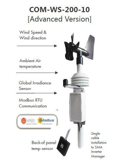 SMA Wechselrichter Commerical Weather Station 200