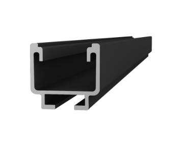 K2 SYSTEMS Montagesysteme RK2 L 4,40 SCHWARZ K2 SOLIDRAIL LIGHT 37, LÄNGE 4,40 M, SCHWARZ