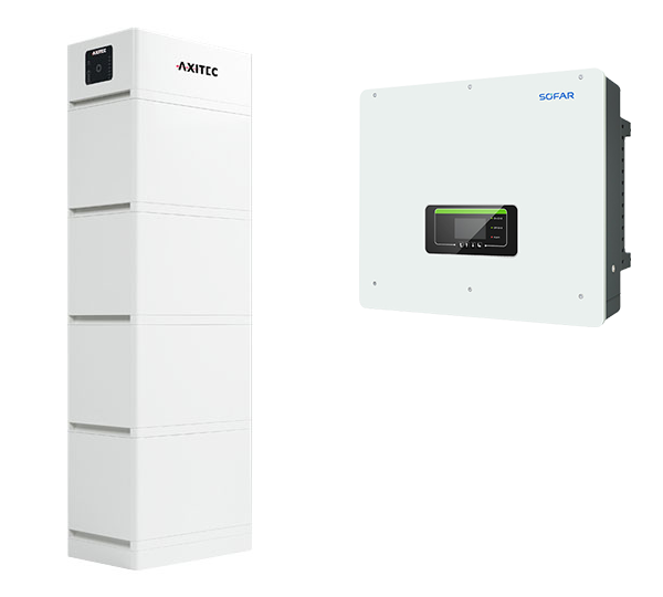 Solarics_AXITEC + SOFAR Solarspeicher AXIstorage Li SV2 16.9 + HYD 15KTL-3PH Hybrid-WR HV-Speichersystem, 16,9 kWh nutzbar, 3-phasig
