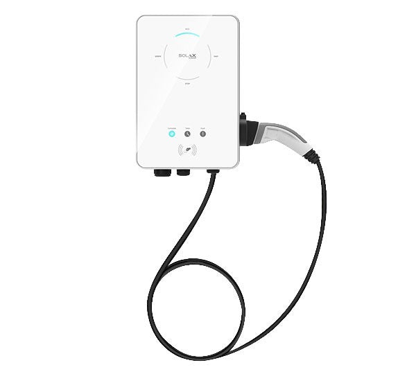 Solarics_SOLAX POWER Ladestation SMART EV CHARGER X3-EVC-22K (PXH) AC EV CHARGER, TYP 2 LADEKABEL 6,5 M, RFID
