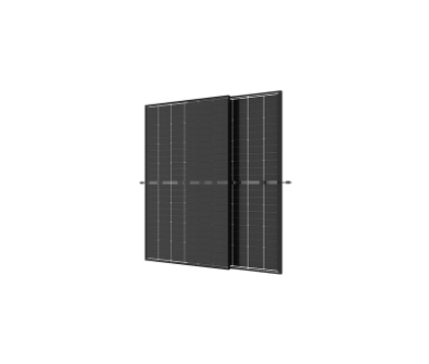 Solarics_TRINA SOLAR Solarmodul TSM-430NEG9RC.27 VERTEX S+ EVO2, RAHMEN SCHWARZ, FRONT TRANSPARENT