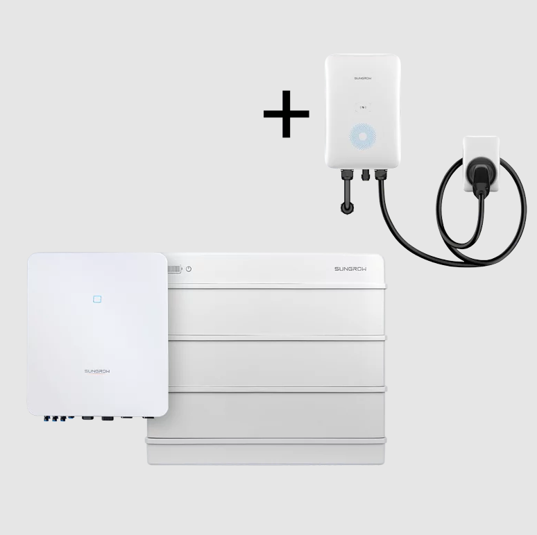 Sungrow Aktionsbundle SH8.0RT + SBR096 + 11kW EV Charger