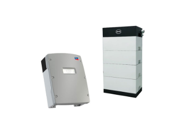 Solarics_BYD + SMA Solarspeicher B-BOX LVS 8.0 (8 KWH) + SI 6.0H ALU-WHITE LITHIUM-IONEN-ENERGY STORAGE SYSTEM SKALIERBAR