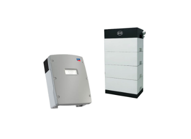 Solarics_BYD + SMA Solarspeicher B-BOX LVS 12.0 (12 KWH) + SI 6.0H ALU-WHITE LITHIUM-IONEN-ENERGY STORAGE SYSTEM SKALIERBAR
