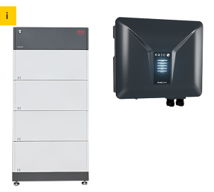 BYD + KACO Solarspeicher B-BOX HVS 10.2 + BLUEPLANET HYBRID 8.0 NH3-M3