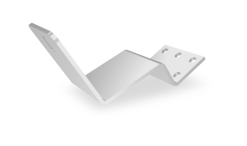 K2 SYSTEMS Montagesysteme SINGLEHOOK FLATTILE FLA FÜR BIBERSCHWANZEINDECKUNG + SINGLERAIL