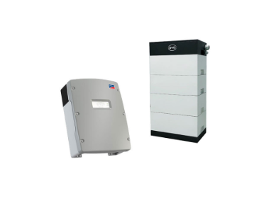 Solarics_BYD + SMA Solarspeicher B-BOX LVS 16.0 (16 KWH) + SI 6.0H ALU-WHITE LITHIUM-IONEN-ENERGY STORAGE SYSTEM SKALIERBAR