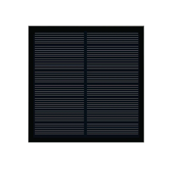 Solarmodul KS-M9696GB Schwarzes Solarpanel 1,1 W 4V
